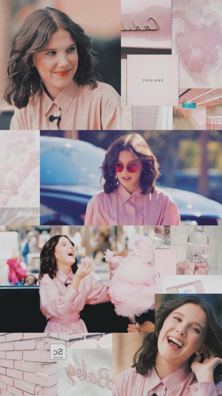 740x1310 Here is your Millie bobby brown pastel aesthetic wallpa, Phone