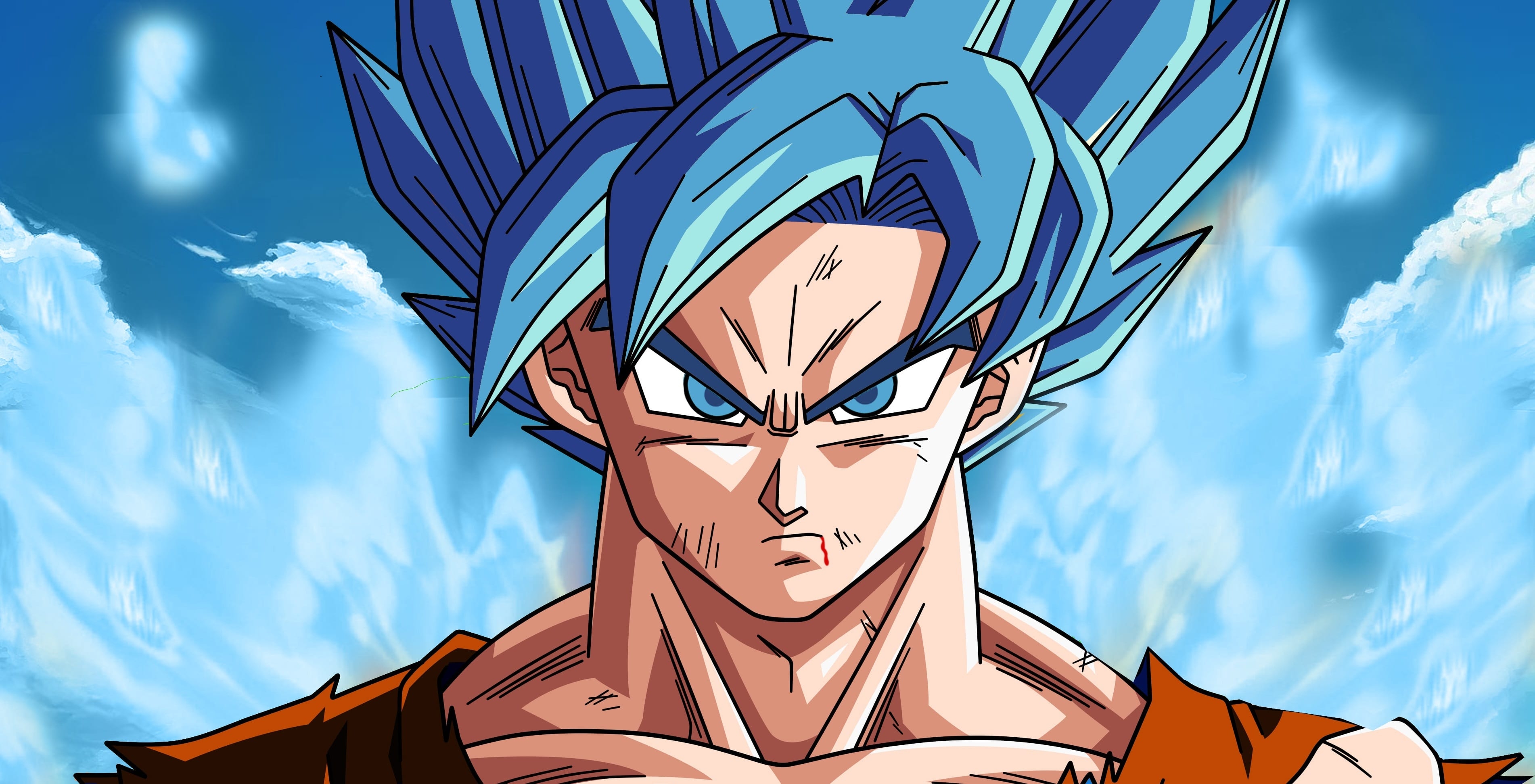 3810x1950 Goku 4K Wallpaper Free HD Wallpaper, Desktop