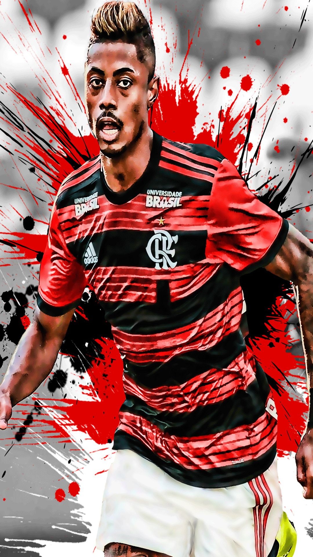 1080x1920 Papel de Parede Bruno Henrique Flamengo, Phone