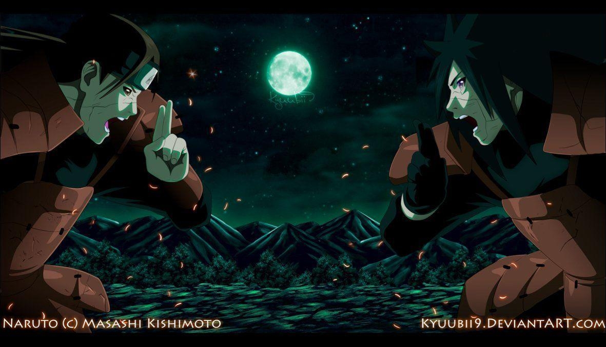 1190x680 Madara and hashirama wallpaper, Desktop