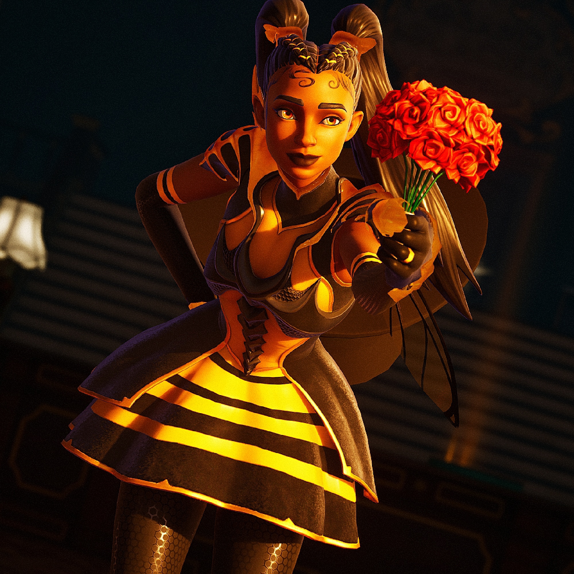 2000x2000 Honeydancer Fortnite wallpaper, Phone