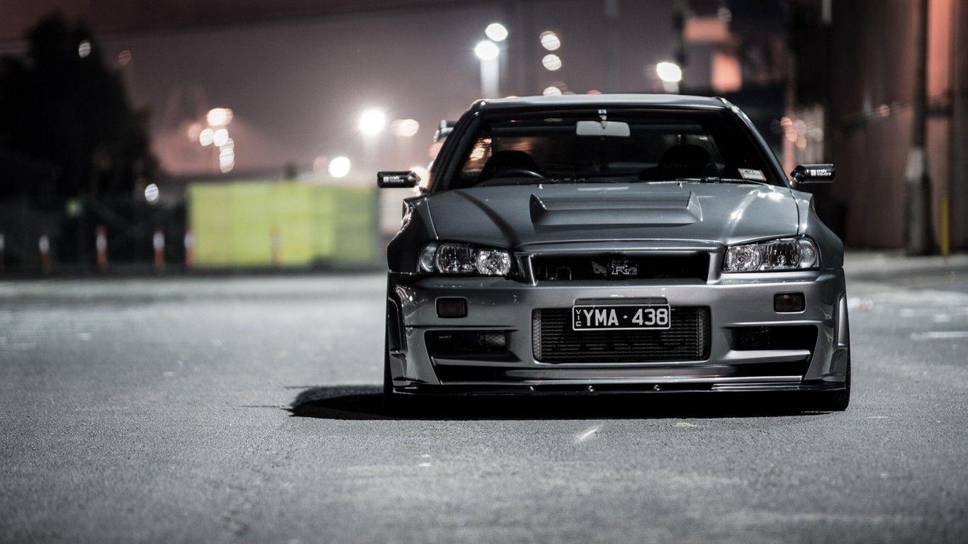 1370x770 Silver Nissan Skyline Gtr R34 Wallpaper. Cool Stuff, Desktop