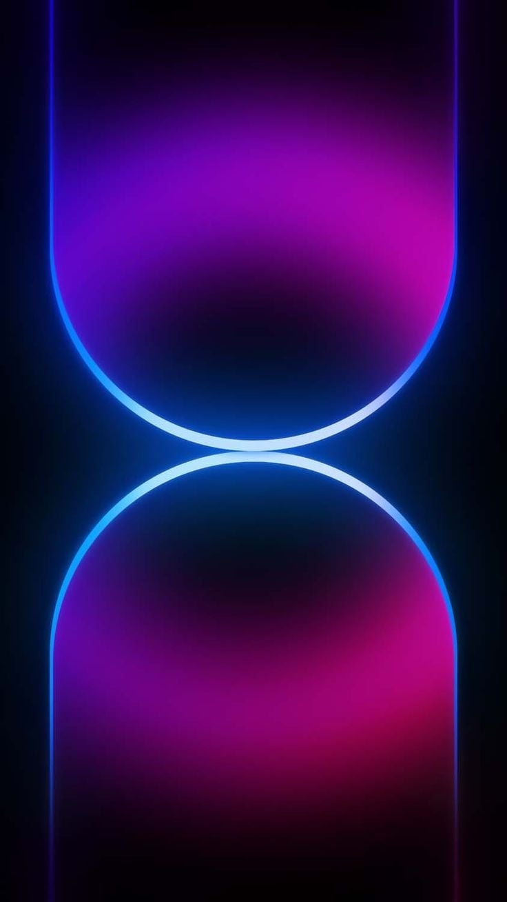 740x1310 iPhone 15 Pro Max Neon Dual Gradient Wallpaper Wallpaper. iPhone dynamic wallpaper, iPhone wallpaper, iPhone lockscreen wallpaper, Phone