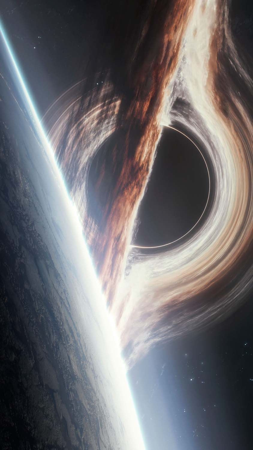 850x1500 Blackhole Near Earth IPhone Wallpaper HD Wallpaper, iPhone Wallpaper, Phone