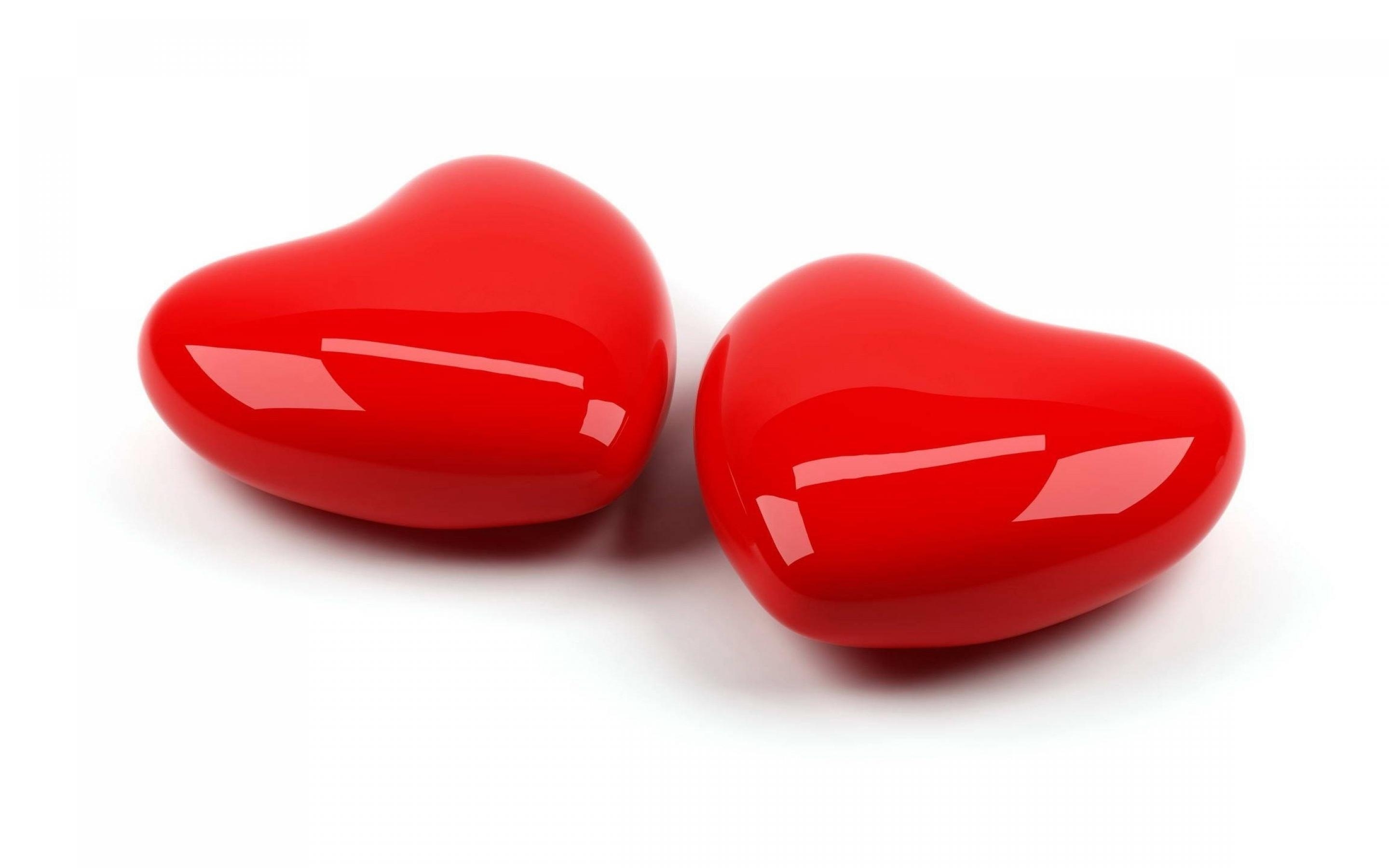 2880x1800 Red Hearts Wallpaper Background, Desktop