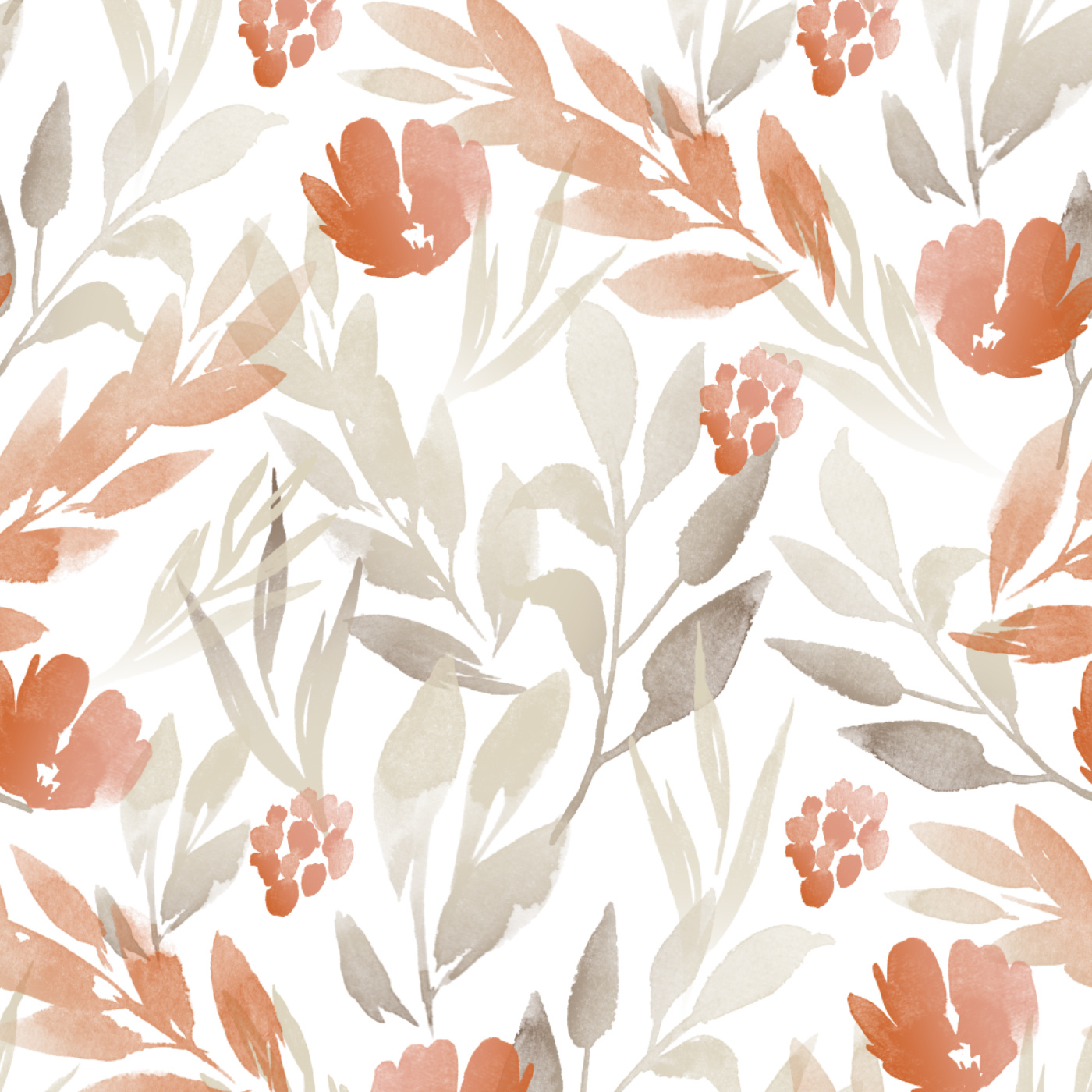 1400x1400 Fall Blooms Peel And Stick Removable Wallpaper. Love vs. Design, Phone