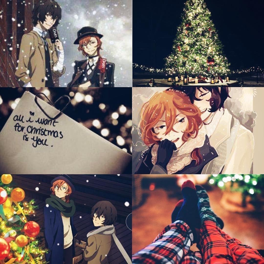 1080x1080 Christmas Anime Aesthetic Wallpaper Free Christmas, Phone