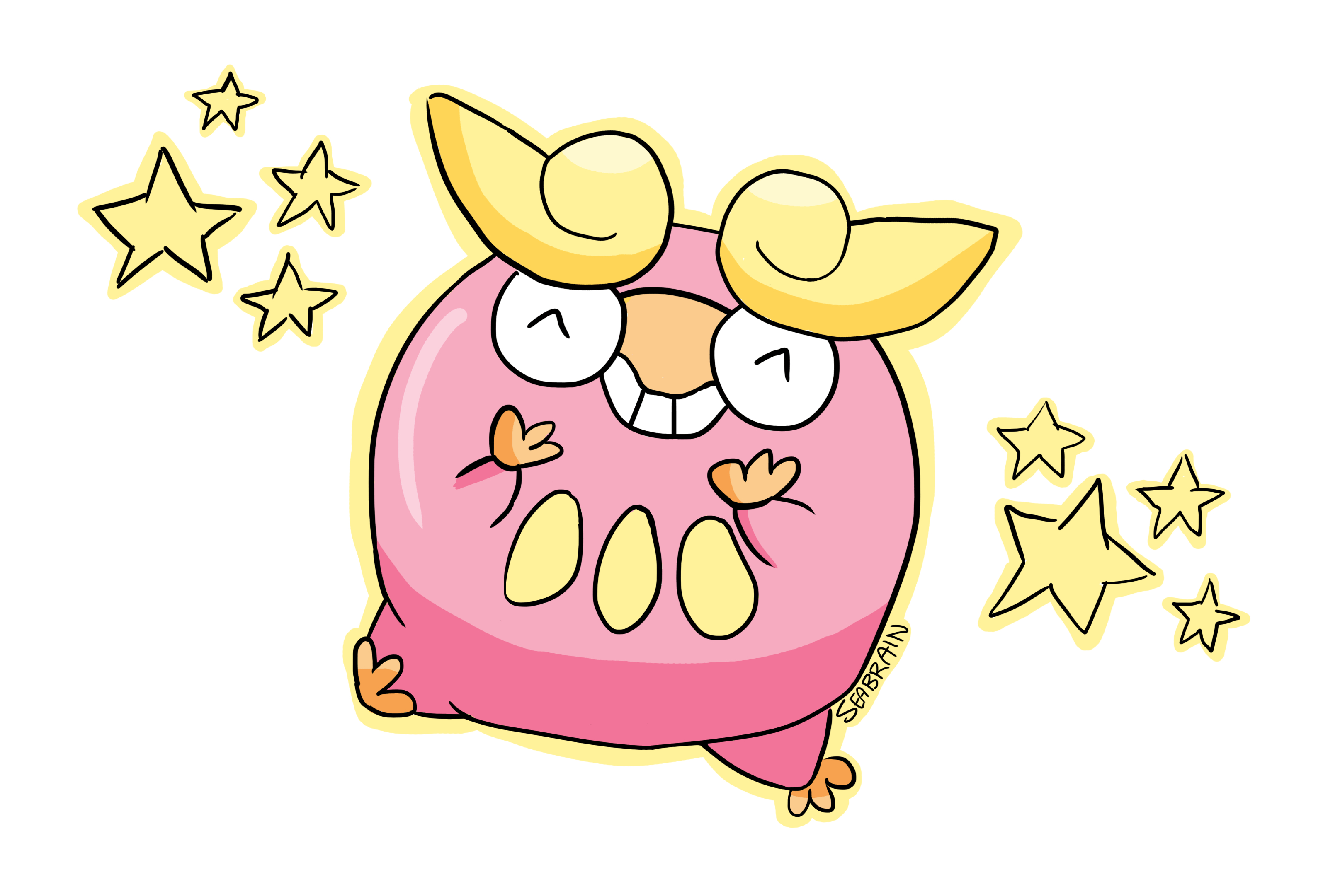 3200x2170 Shiny Darumaka!, Desktop