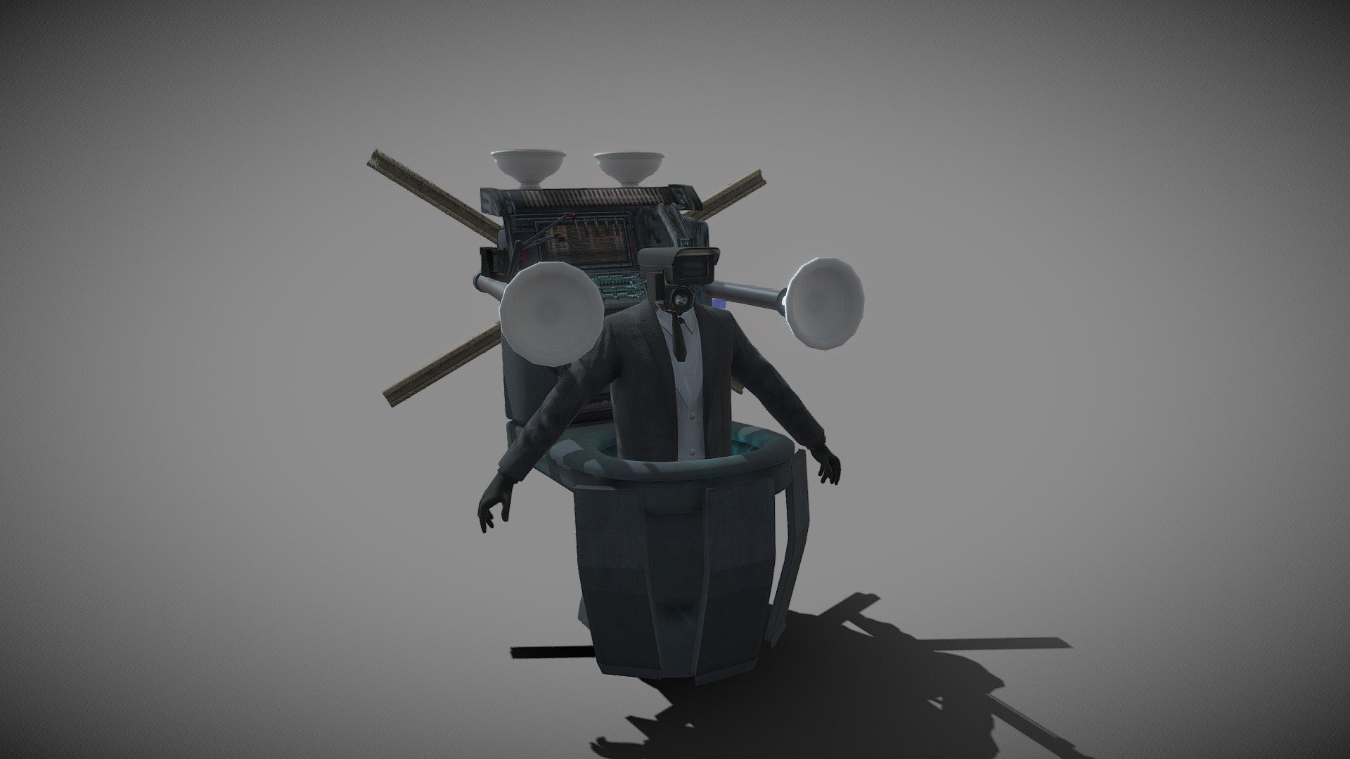 1920x1080 Upgraded Plunger Cameraman, Desktop