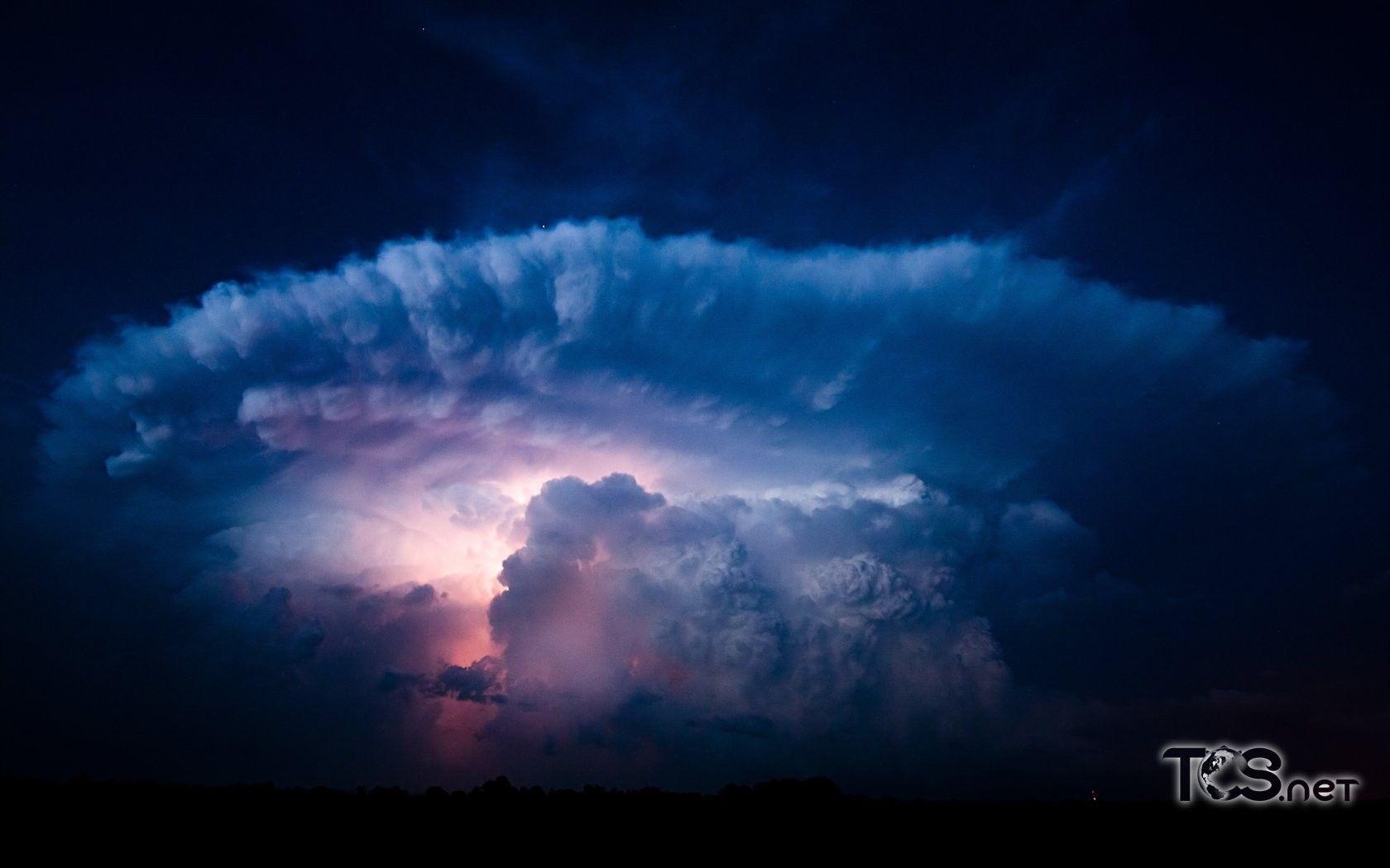 1680x1050 Other: Cool Storm Supercell Weather Cell Super Wallpaper Wide for HD, Desktop