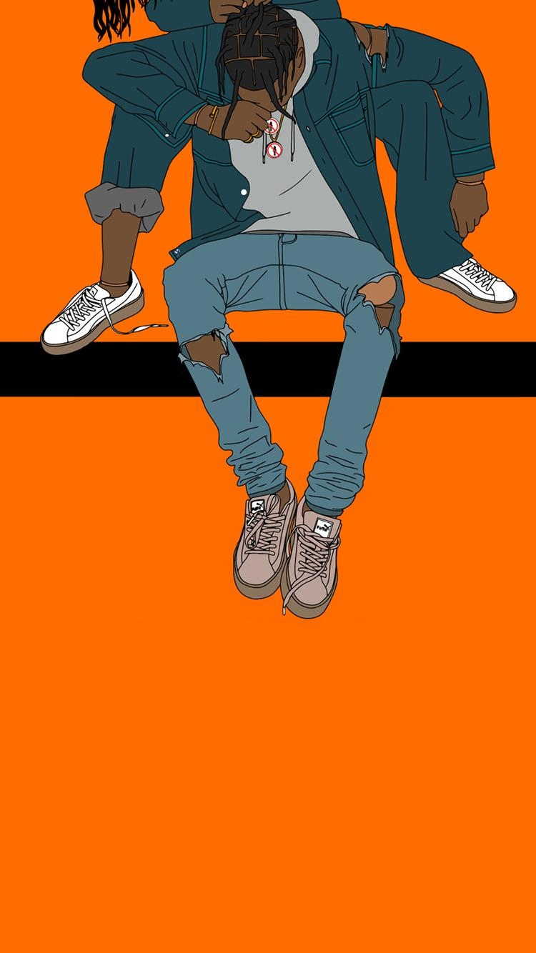 750x1340 Travis Scott Wallpaper, Phone