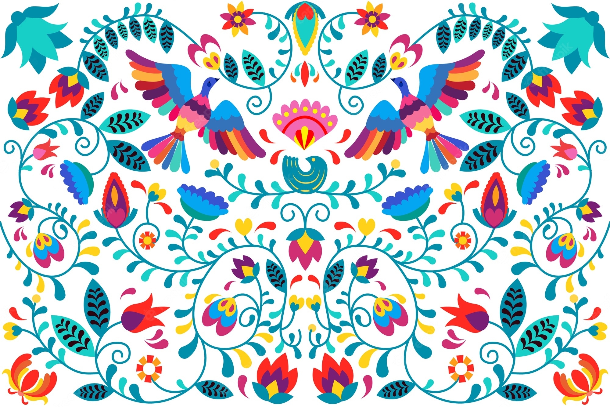 2000x1340 Colorful Mexican Background Image. Free Vectors, & PSD, Desktop