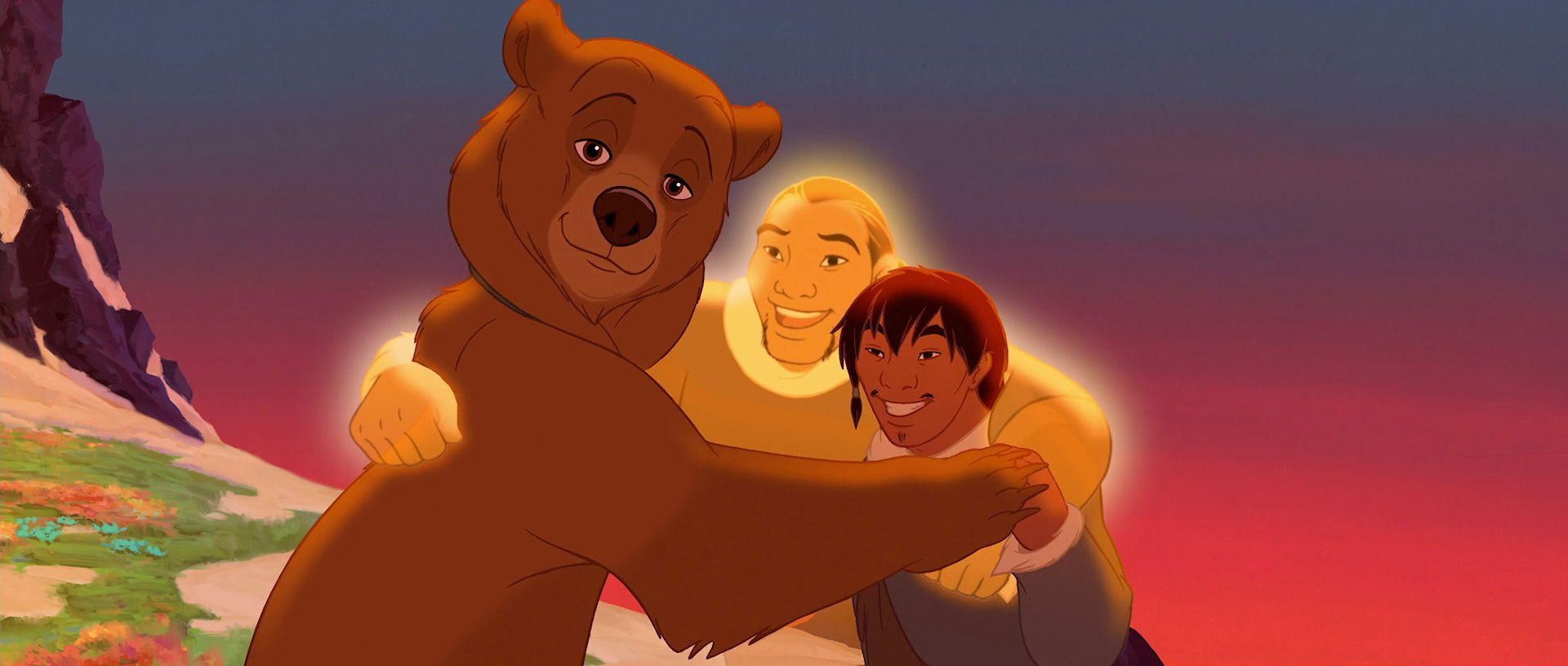 1920x820 Brother Bear Background → Cartoons Gallery, Dual Screen