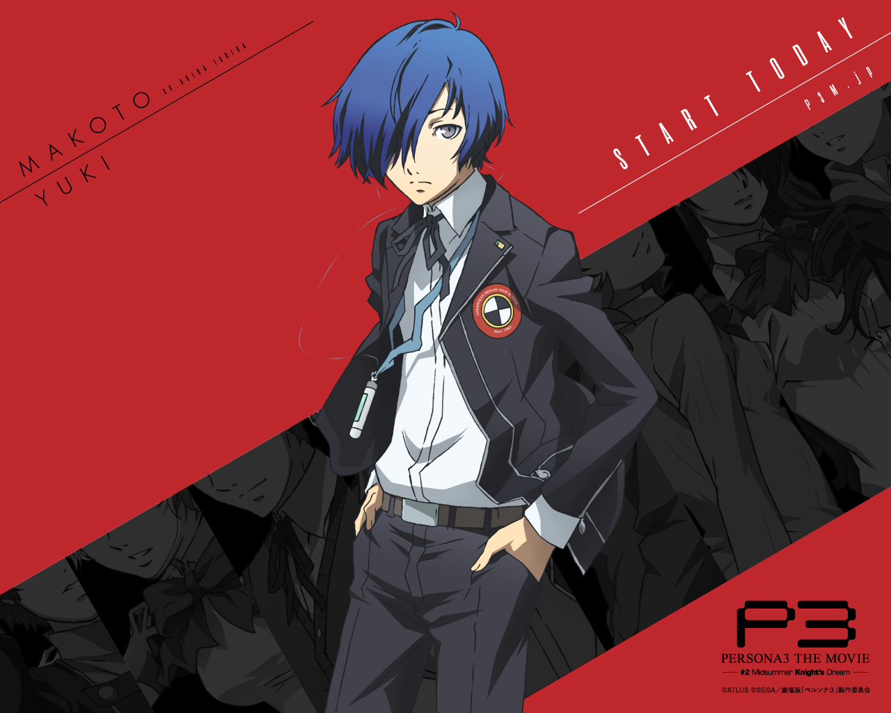 1280x1030 Yuuki Makoto (PERSONA 3), Wallpaper Anime Image Board, Desktop