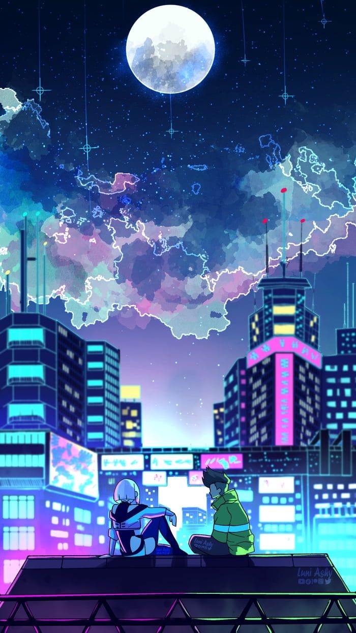 700x1250 Cyberpunk: Edgerunners Made by me, I hope you like it! :). Cyberpunk anime, Cyberpunk city, Cyberpunk aesthetic, Phone