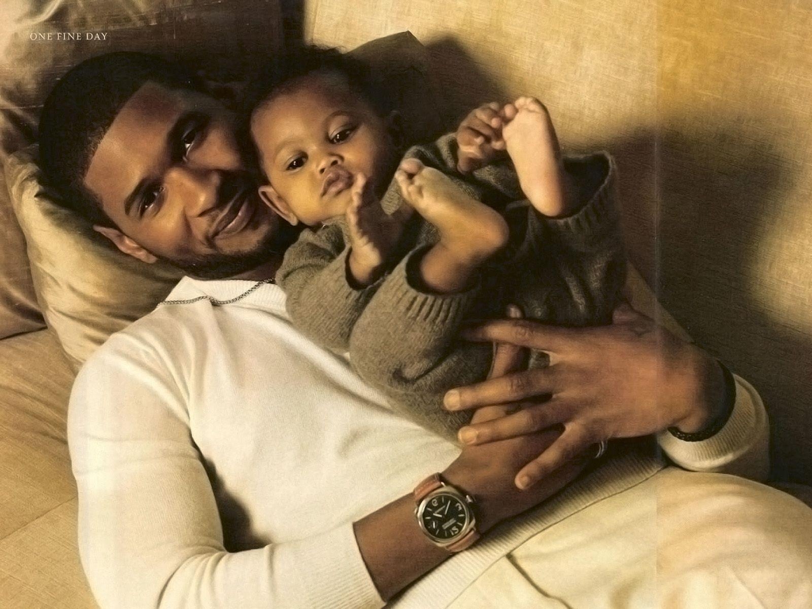 1600x1200 Usher And His Baby Widescreen Wallpaper. Wide Wallpaper.NET, Desktop