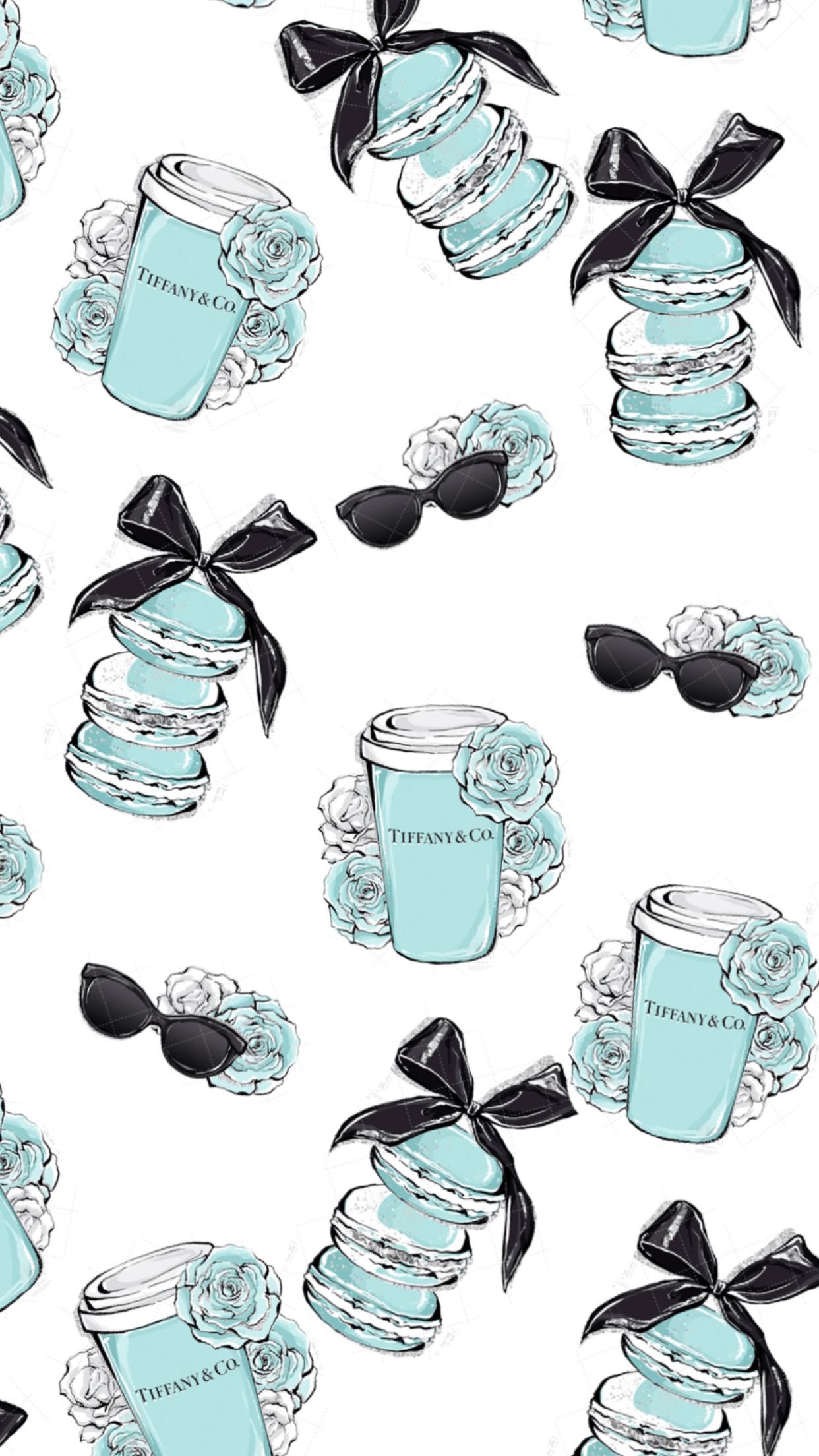 1250x2210 Tiffany & Co. Art. iPhone wallpaper, Trendy wallpaper, Phone