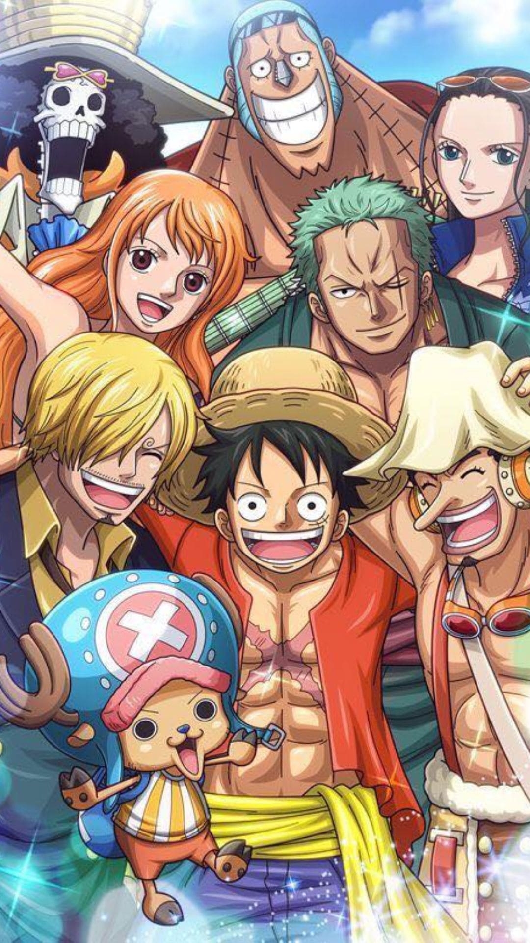 1080x1920 One Piece Anime iPhone Wallpaper, Phone