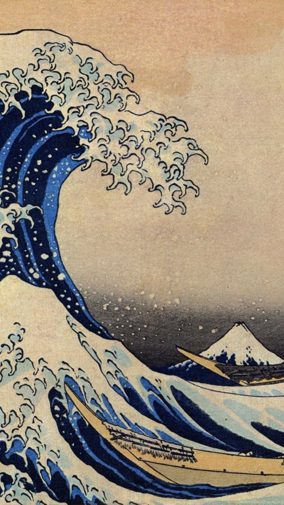 1080x1920 Katsushika Hokusai Thirty six Views Of.desktopbackground.org, Phone