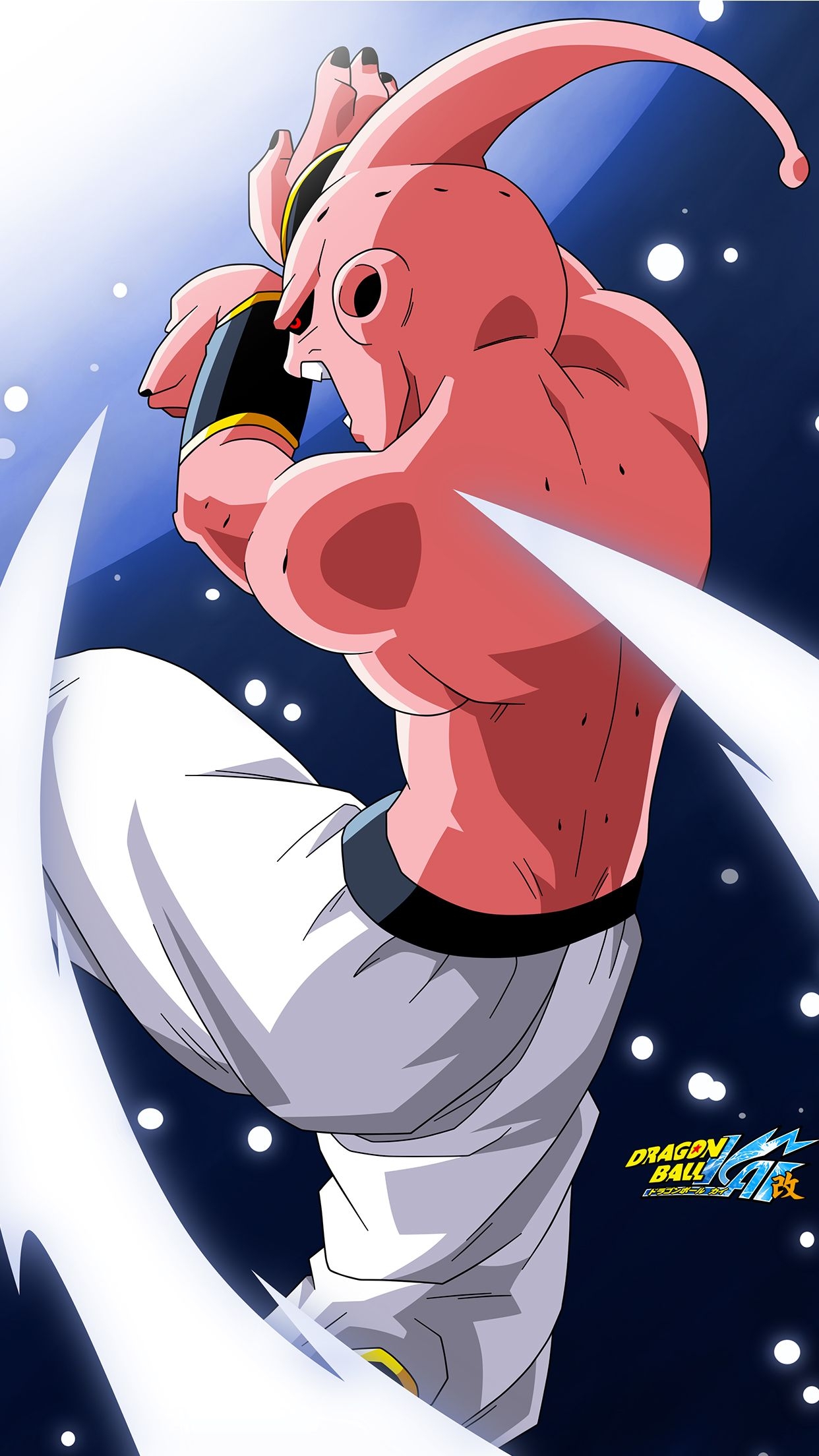 1250x2210 Dragon Ball Z Kid Buu Wallpaper, Phone