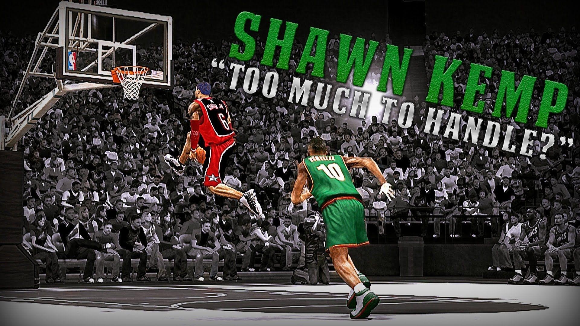 1920x1080 NBA 2K13 AllStars Kemp Killing The AllStars ?. Full On Slam, Desktop