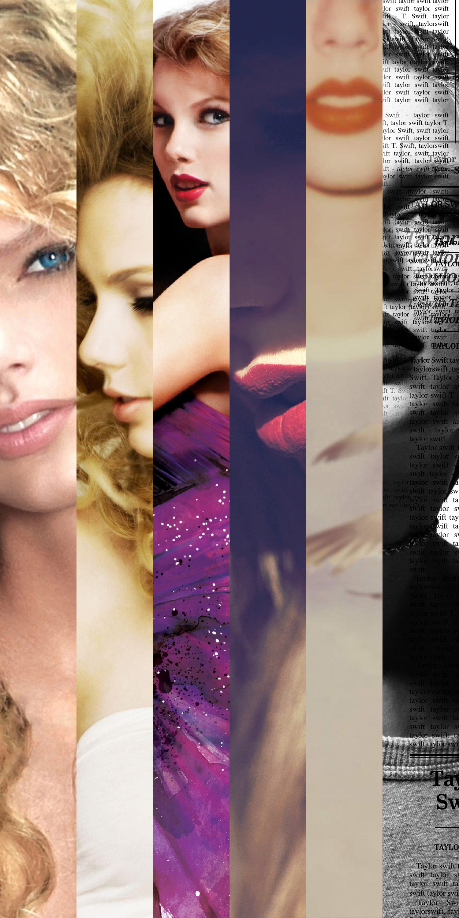 1500x3000 Taylor Swift Albums Wallpaper Free Taylor Swift Albums Background, Phone