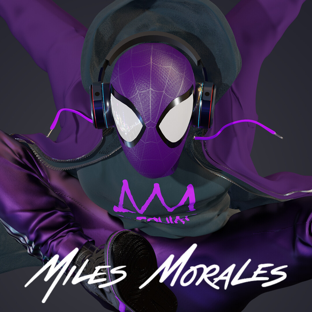 1080x1080 Prowler Miles Morales, Phone