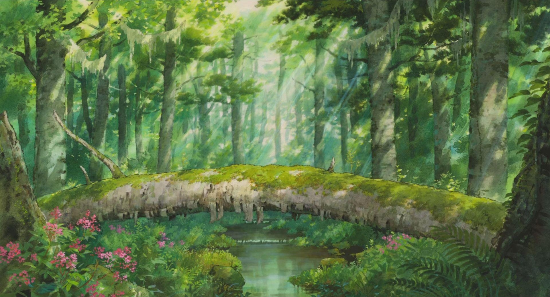 1920x1040 Free Studio Ghibli HD Background, Desktop