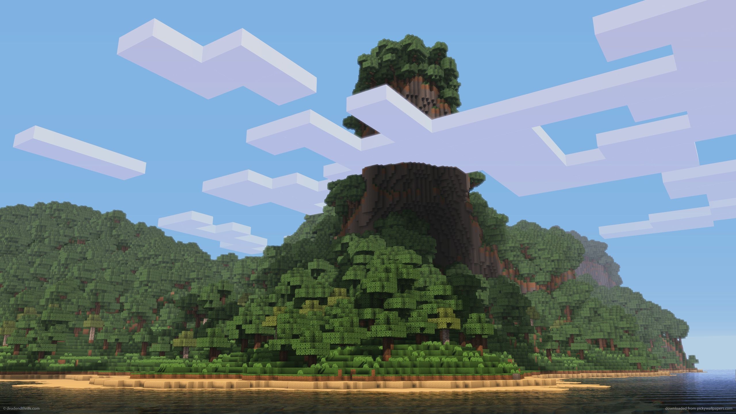 2560x1440 Minecraft Wallpaper, Desktop