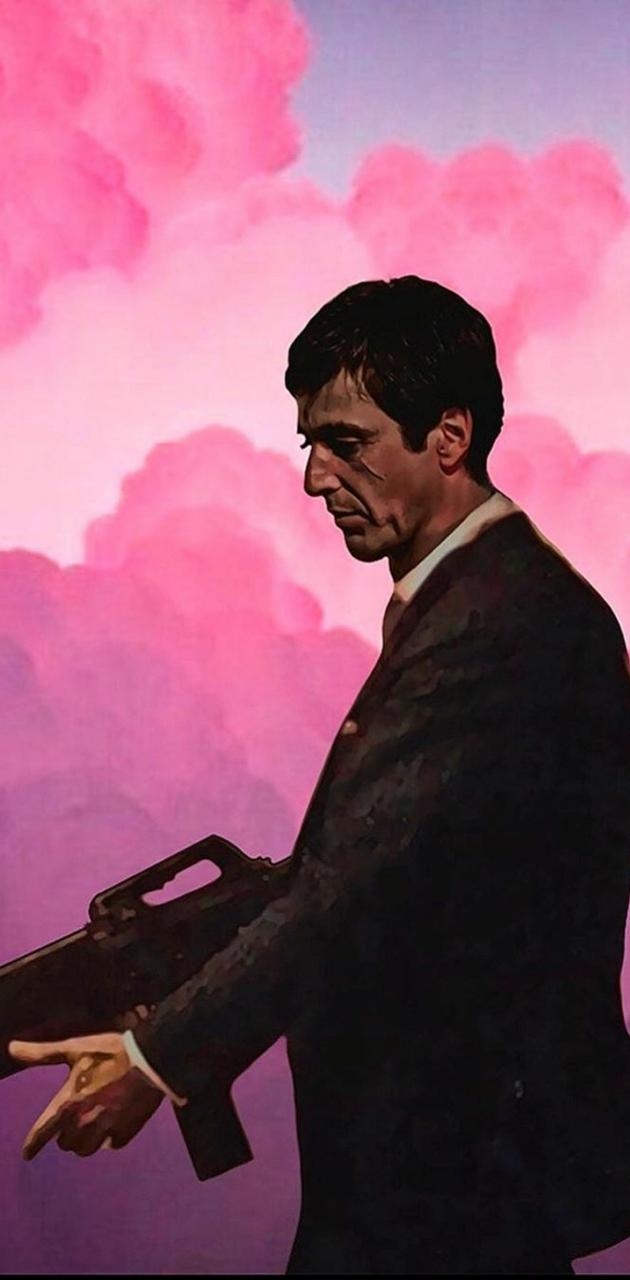 630x1280 Tony Montana wallpaper, Phone