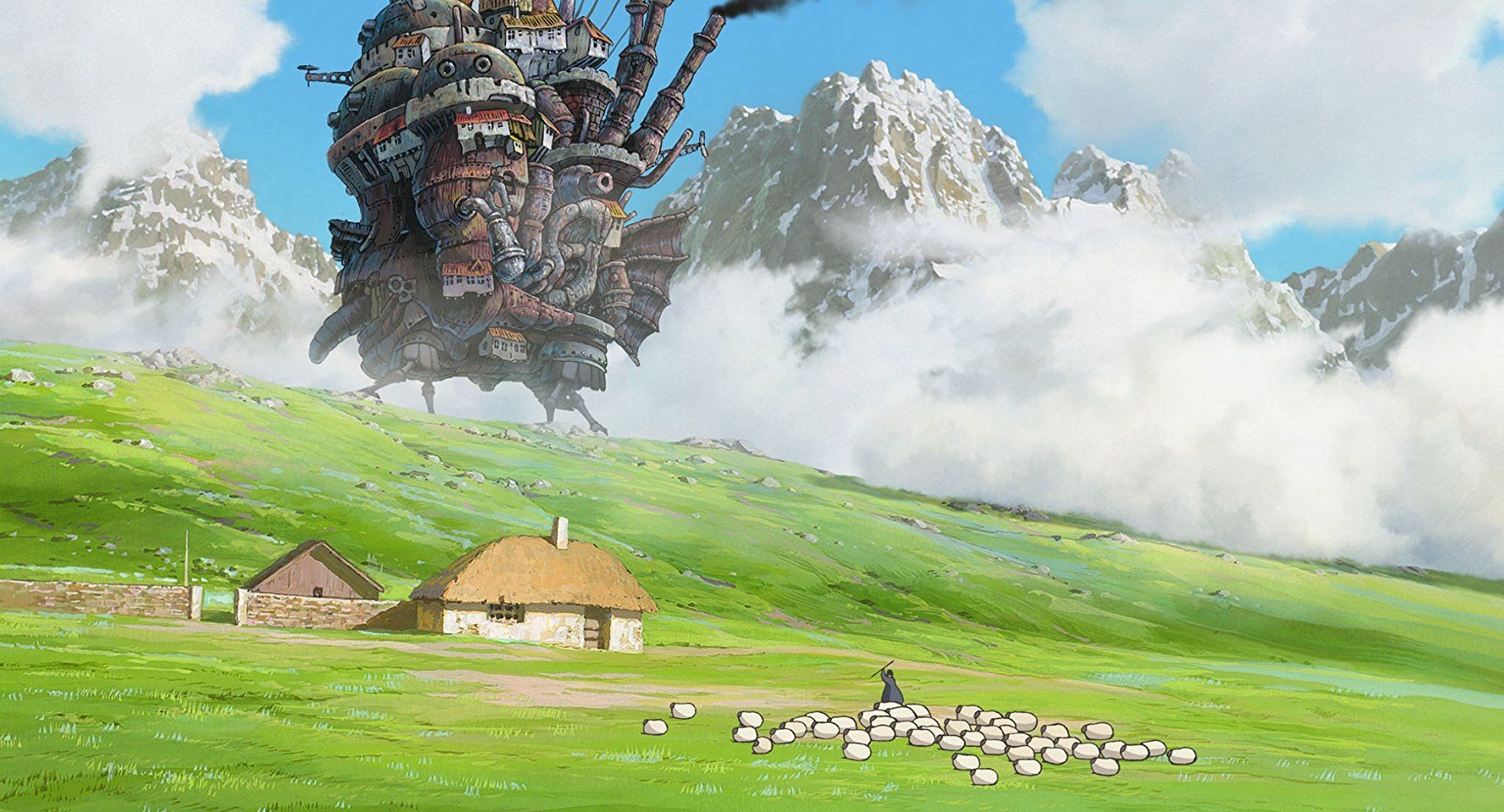 1780x960 Howl's Moving Castle (DVD).com. Howls moving castle, Howls moving castle wallpaper, Studio ghibli background, Desktop