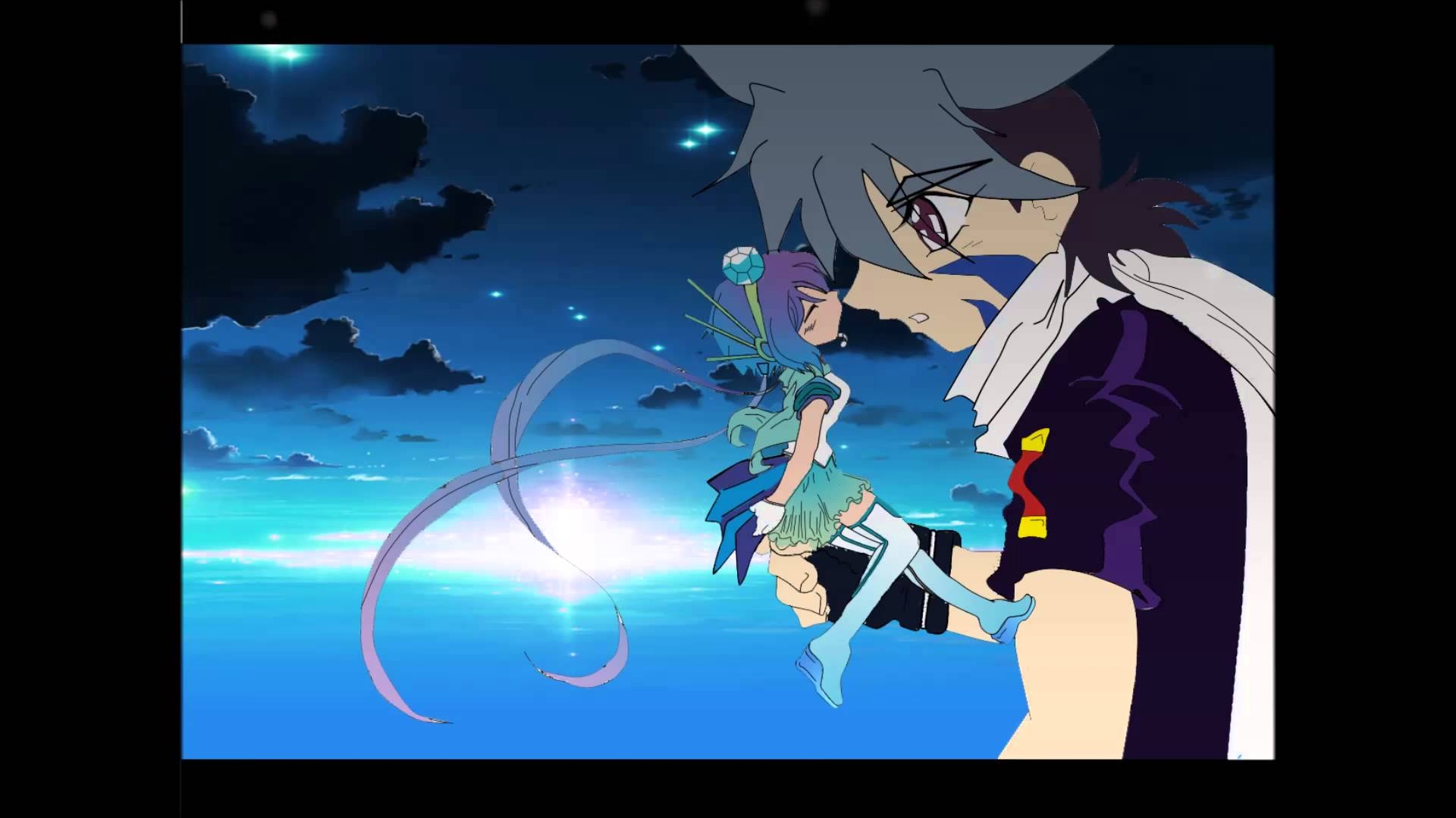 1920x1080 VOCALOID3 Aoki Lapis of Wish (Full size) Beyblade G, Desktop