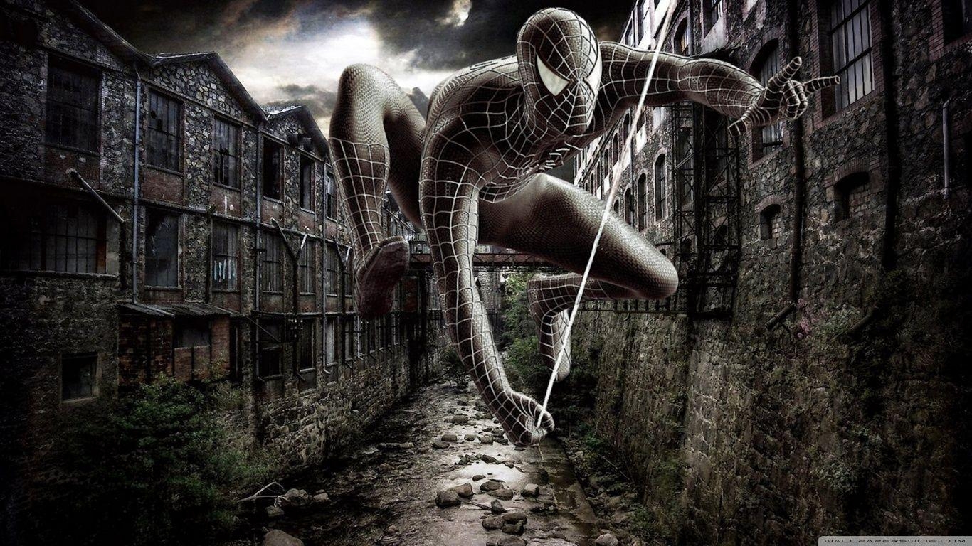 1370x770 The Amazing Spider Man Artwork HD desktop wallpaper, Widescreen, Desktop