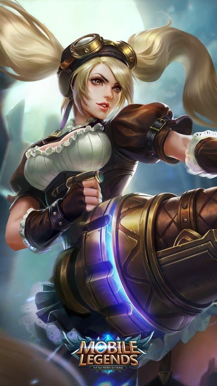 750x1340 Layla wallpaper mobile legends! ^_^. Mobile Legends. Mobile legend, Phone