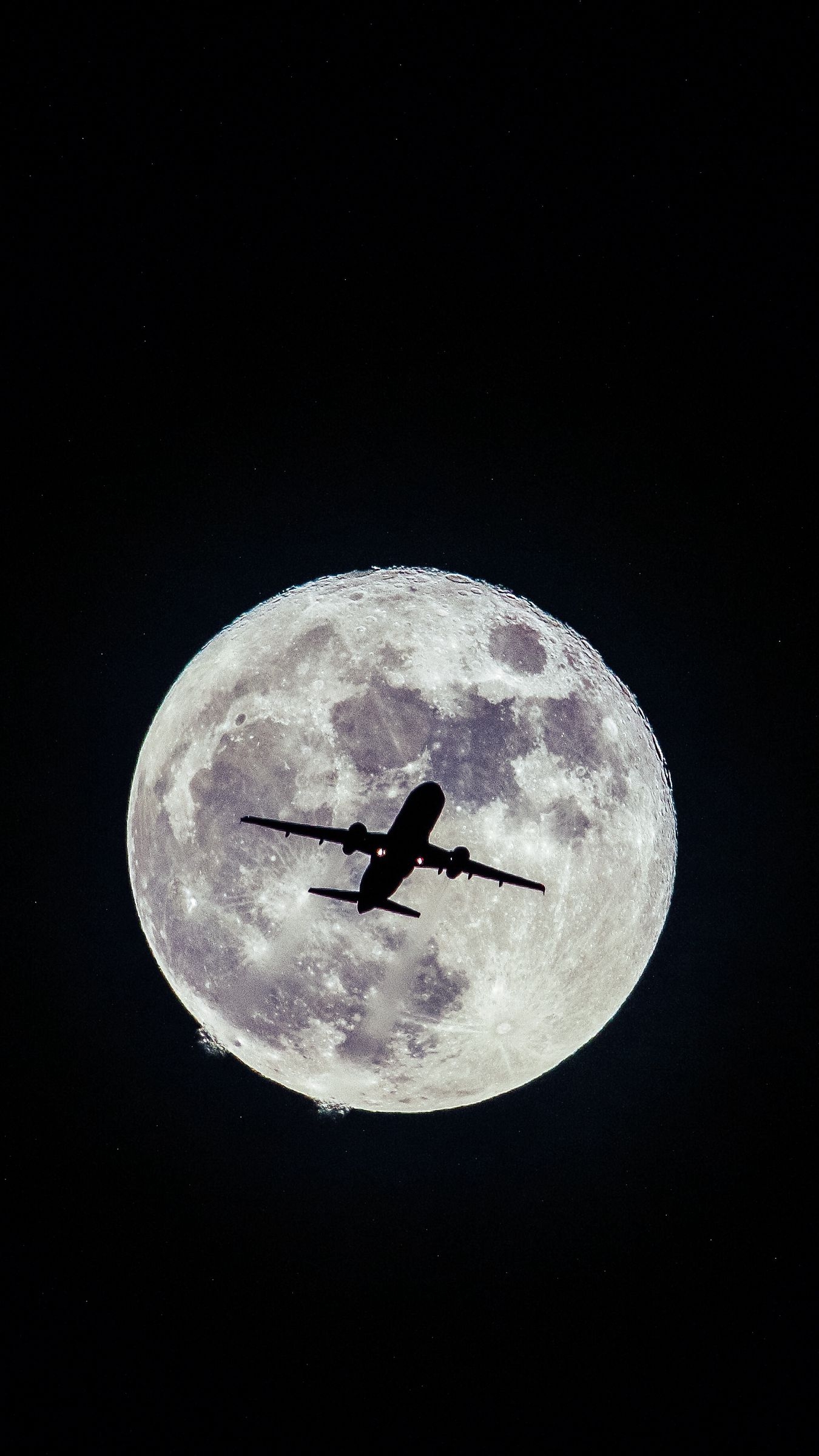 1350x2400 Download wallpaper  airplane, Phone