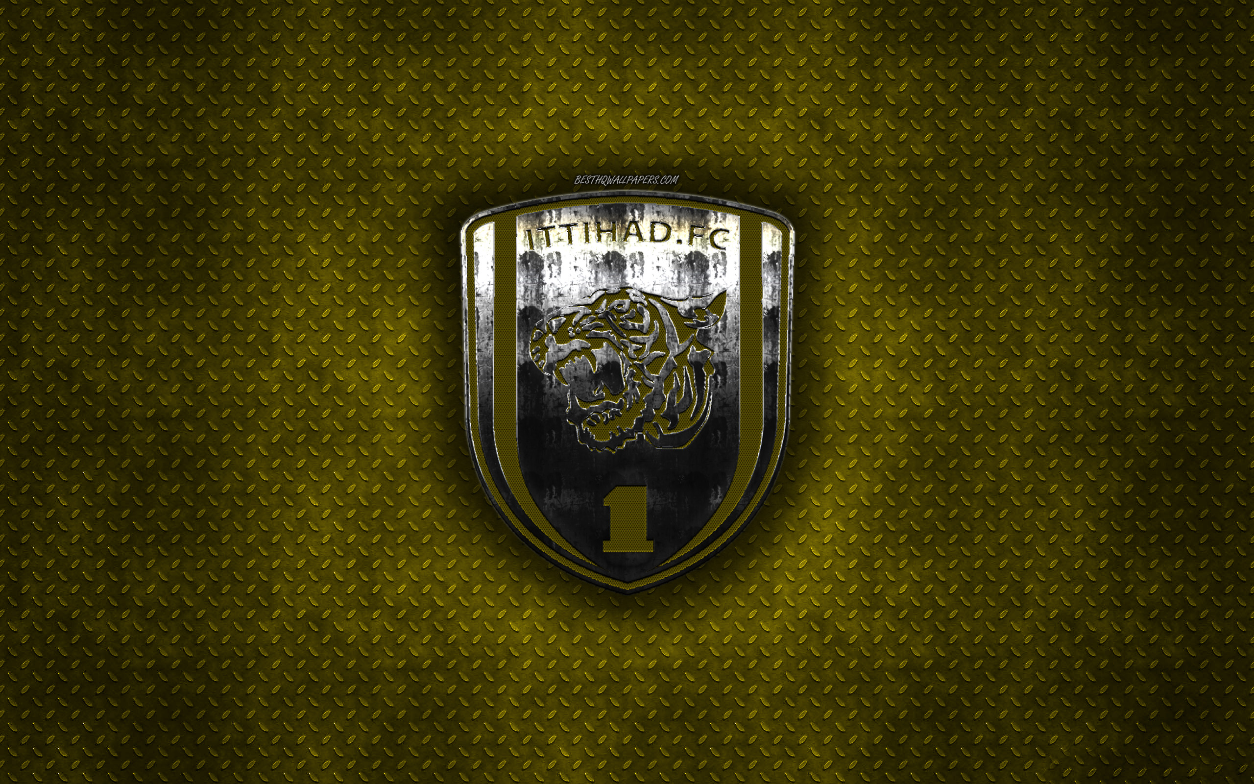 2560x1600 Hämta Bilder Al Ittihad Club, Saudi Football Club, Unionen, Gul, Desktop