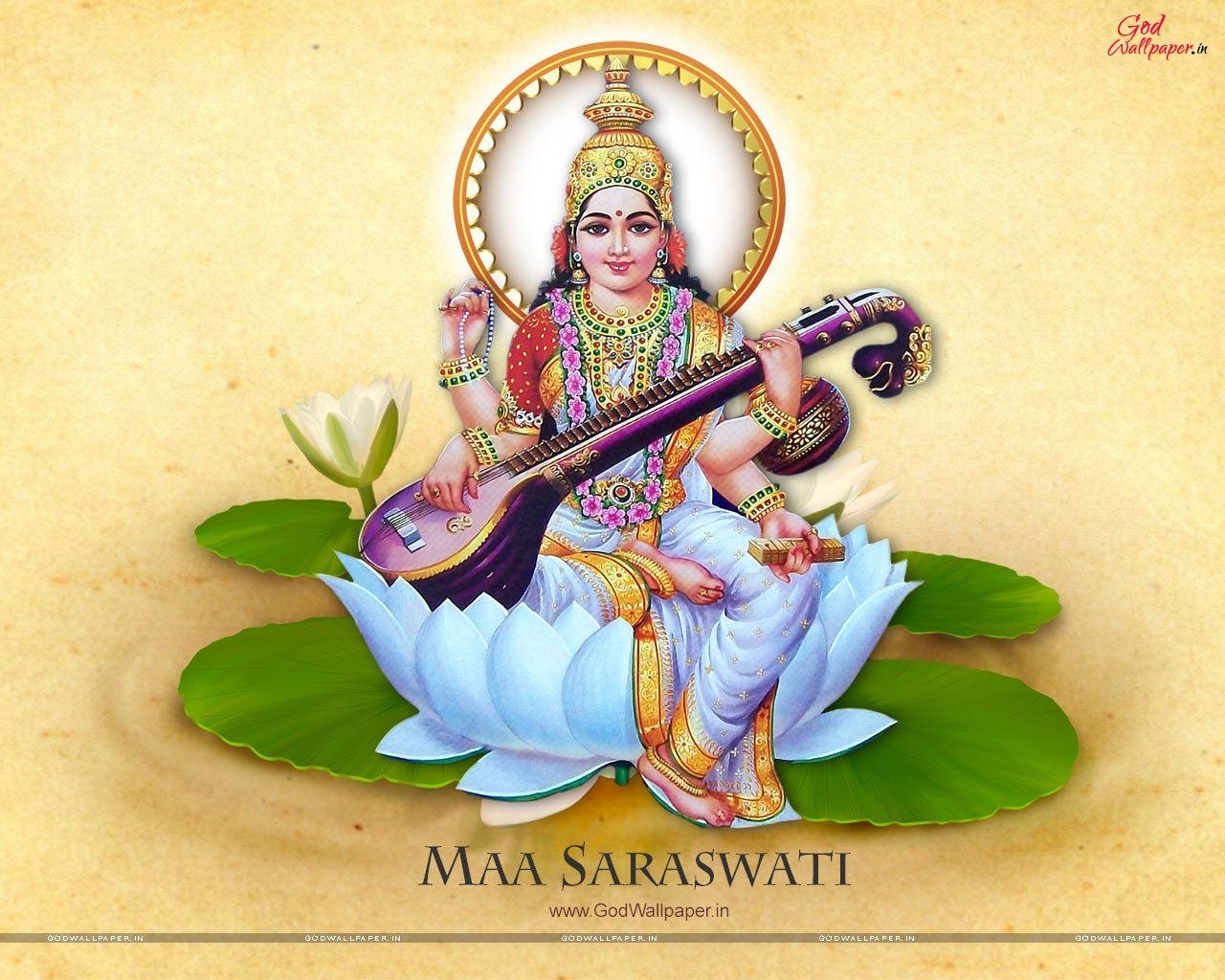 1280x1030 Maa Saraswati Full Size HD Wallpaper Download, Desktop