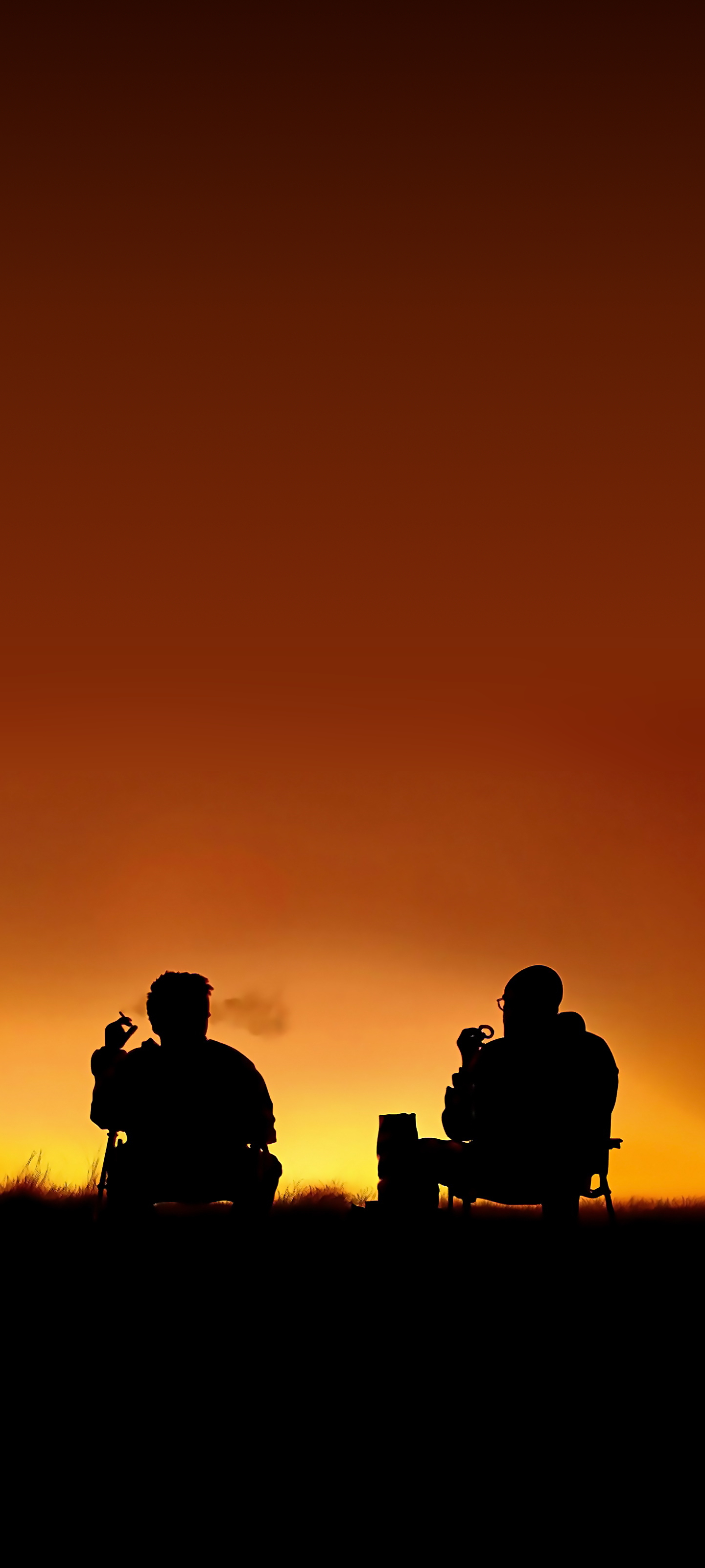 1440x3200 A tall version of a Jesse and Walt desktop background someone posted a couple weeks ago, for a phone wallpaper, Phone