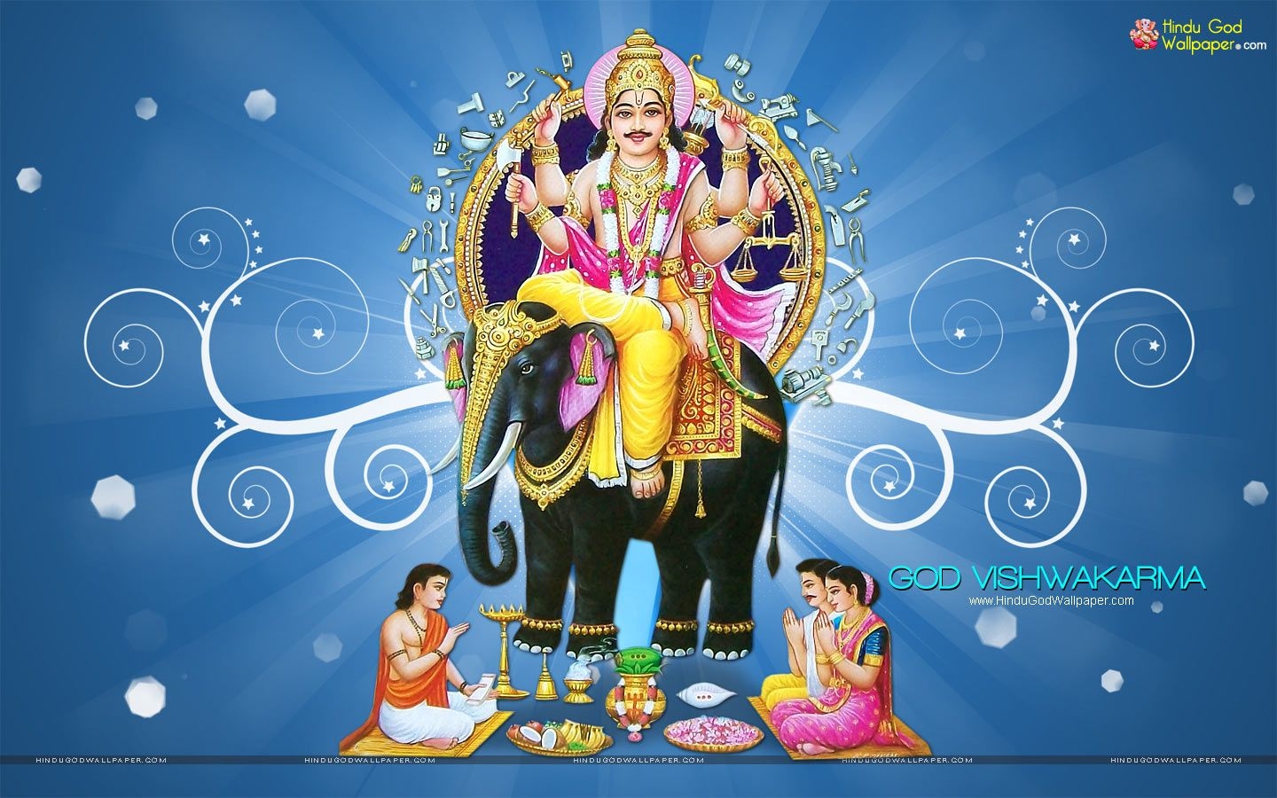 1440x900 Vishwakarma Wallpaper Baba Vishwakarmaji Wallpaper Gallery. Vishwakarma Puja, Invitation Card Sample, Wallpaper Gallery, Desktop