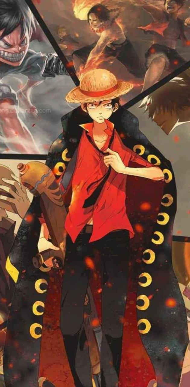 630x1280 Luffy moments wallpaper, Phone