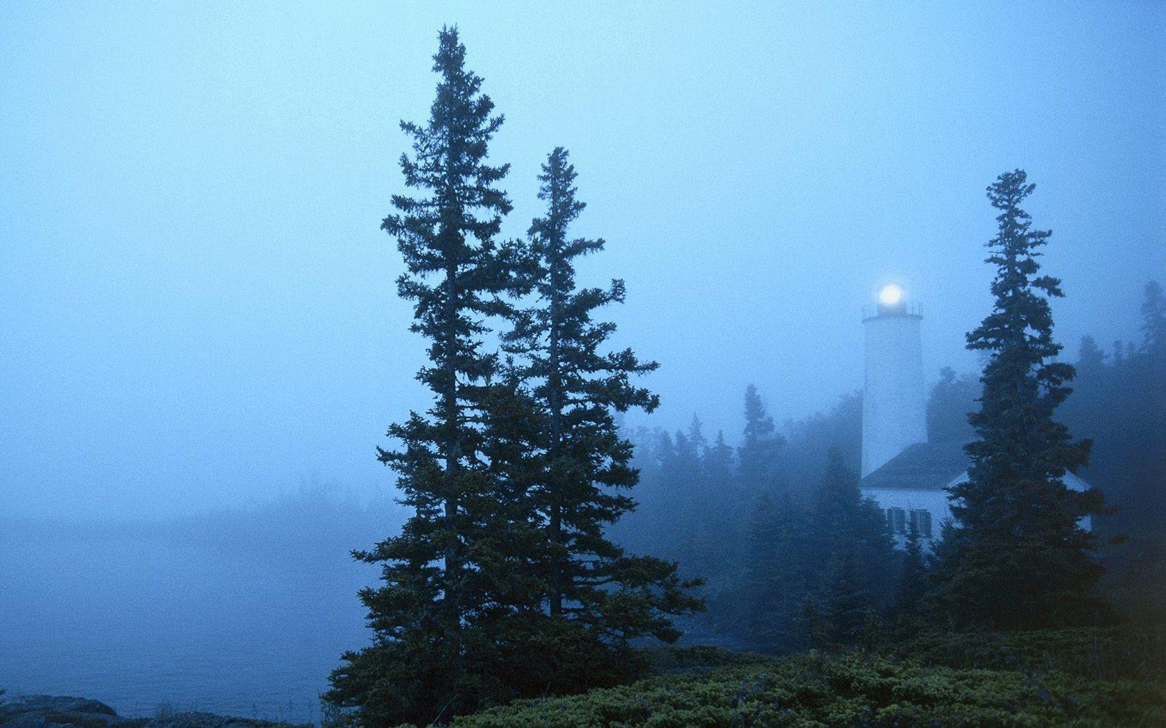 1680x1050 HD Wallpaper Rock Harbor Lighthouse Isle Royale National Park, Desktop