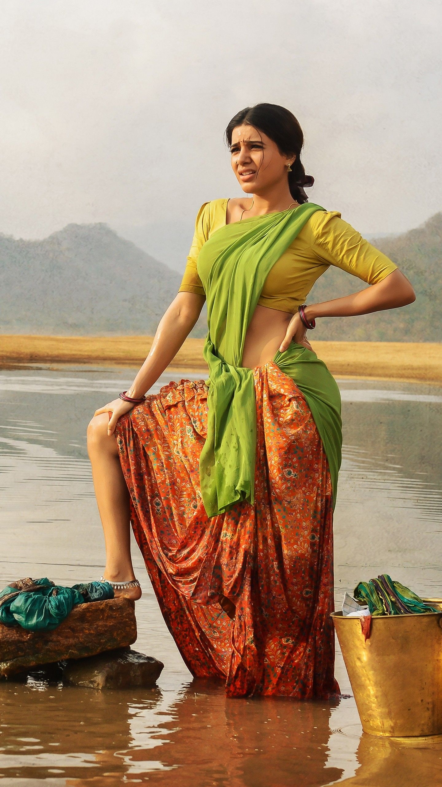 1440x2560 Samantha in Rangasthalam HD 4K Wallpaper</a> Wallpaper, Phone