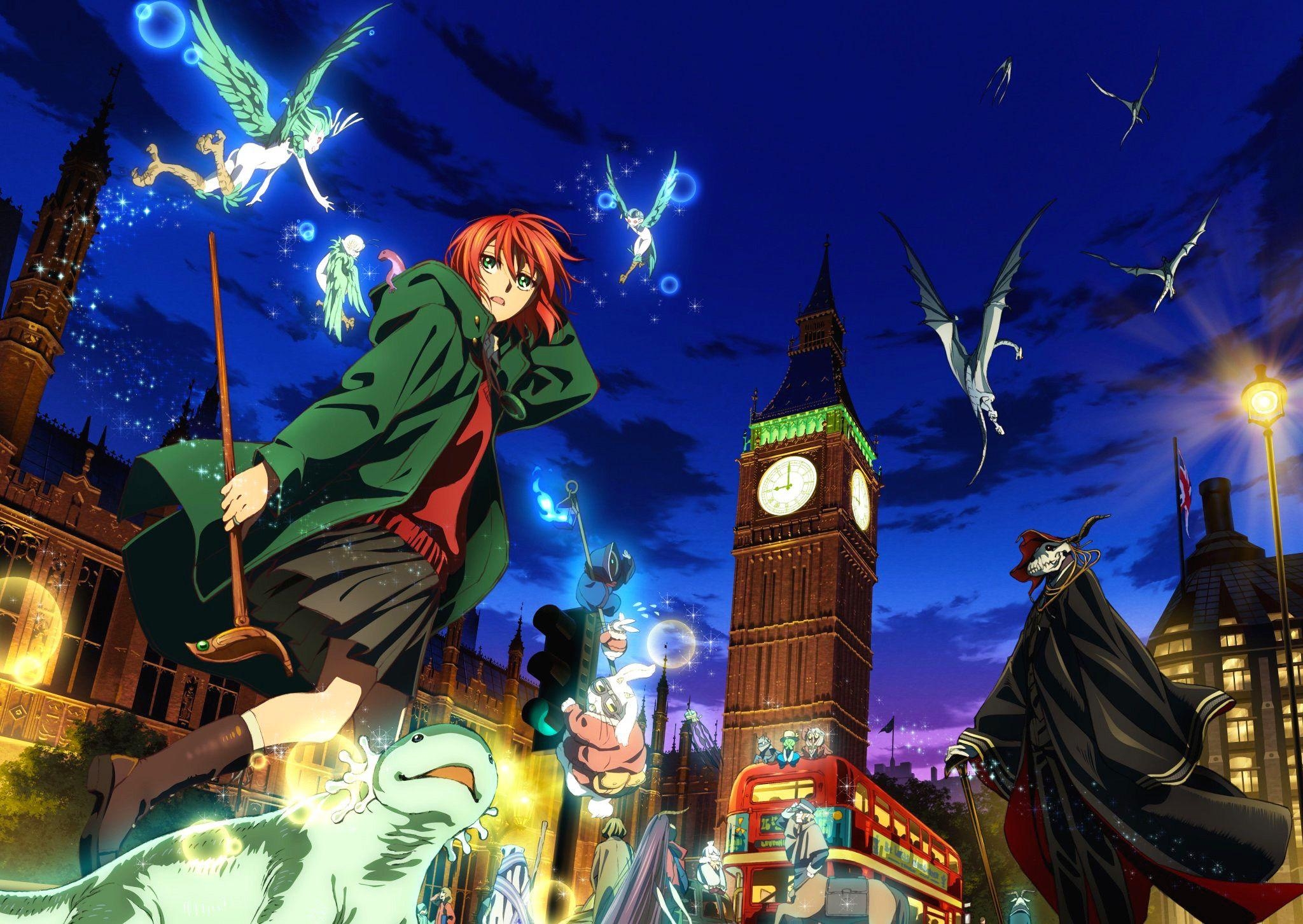 2050x1460 Mahou Tsukai no Yome and Scan Gallery, Desktop