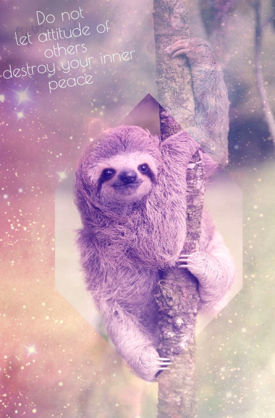 940x1420 Wallpaper Wallpaper Colorful Sloth, Phone