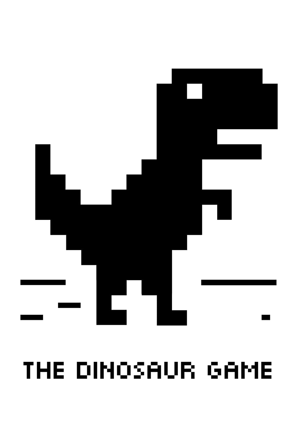 1000x1500 The Dinosaur Game (Video Game 2014), Phone