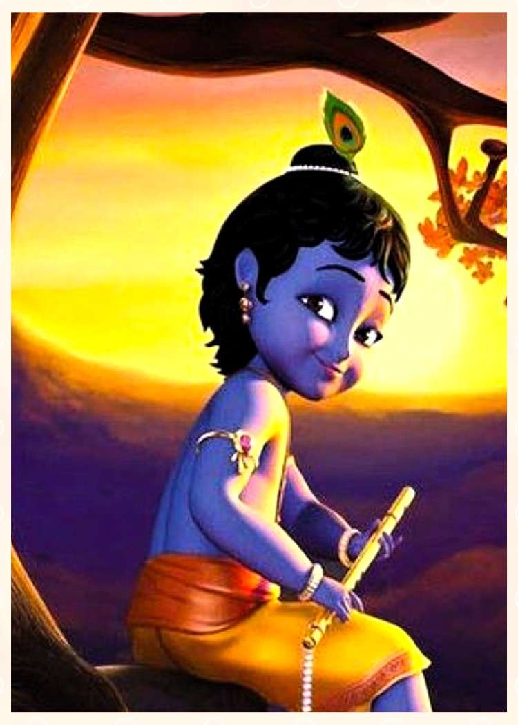 750x1050 Lord Krishna Wallpaper, Phone