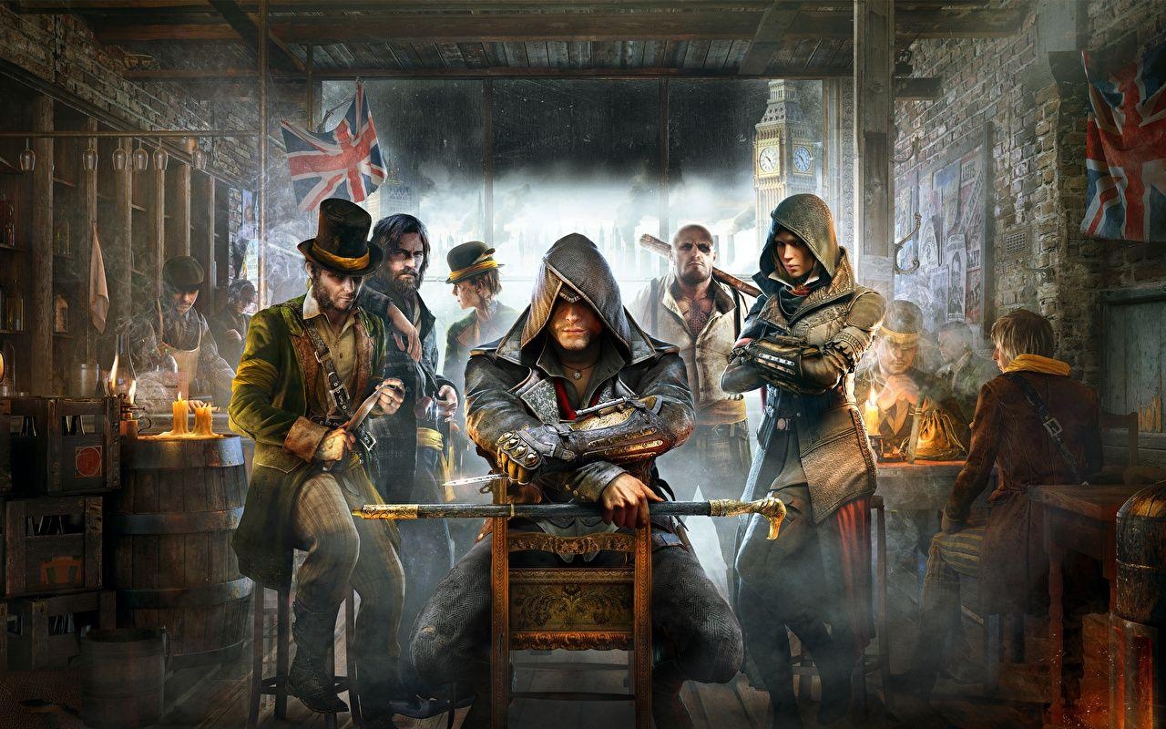 1280x800 Wallpaper Assassin's Creed Syndicate Jacob Frye Games Hood headgear, Desktop