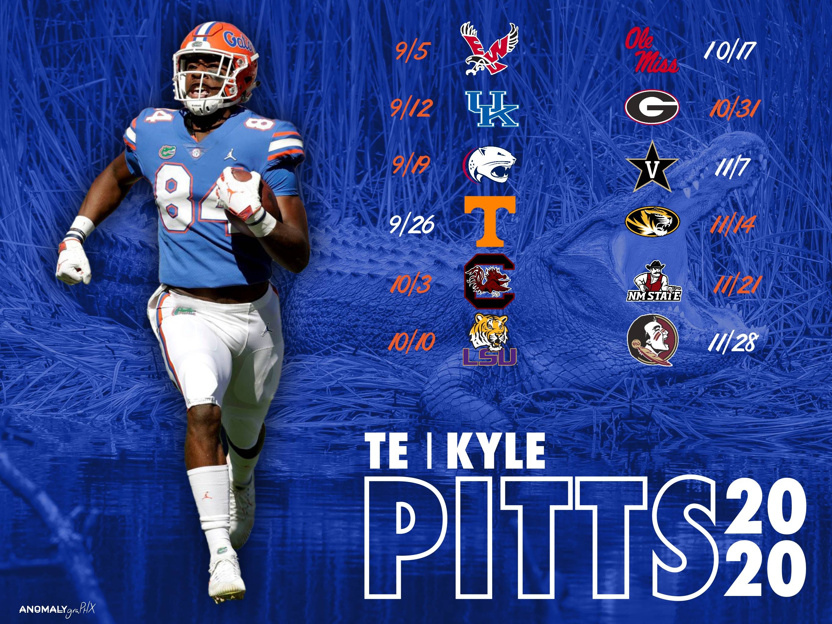 2740x2050 Wallpaper, Kyle Pitts: FloridaGators, Desktop