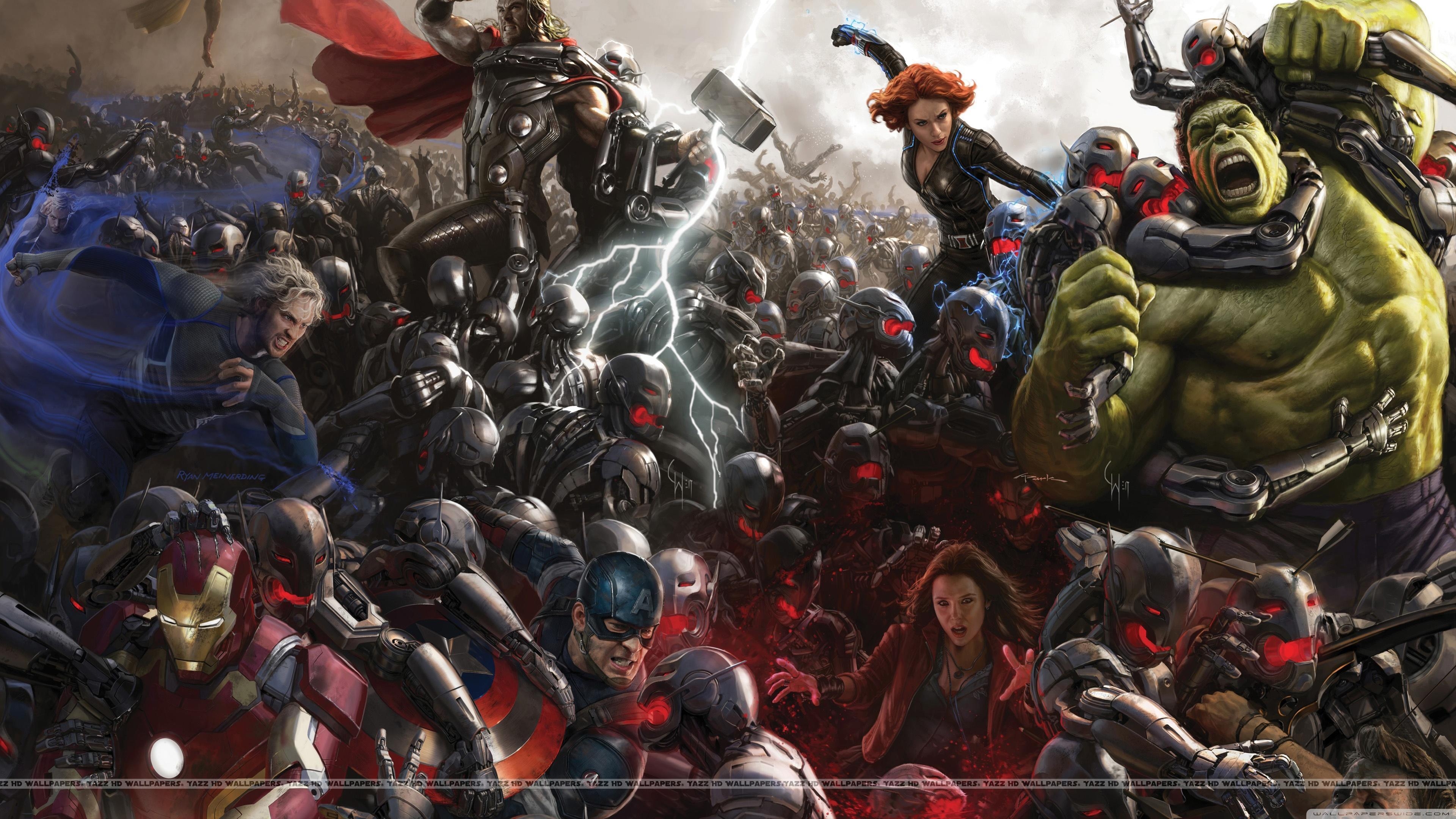 3840x2160 WallpaperWide.com ❤ The Avengers HD Desktop Wallpaper for 4K, Desktop