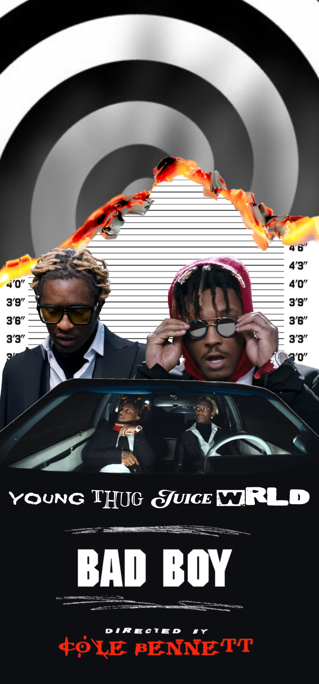 1080x2320 Juice WRLD & Young Thug Boy Wallpaper, Phone
